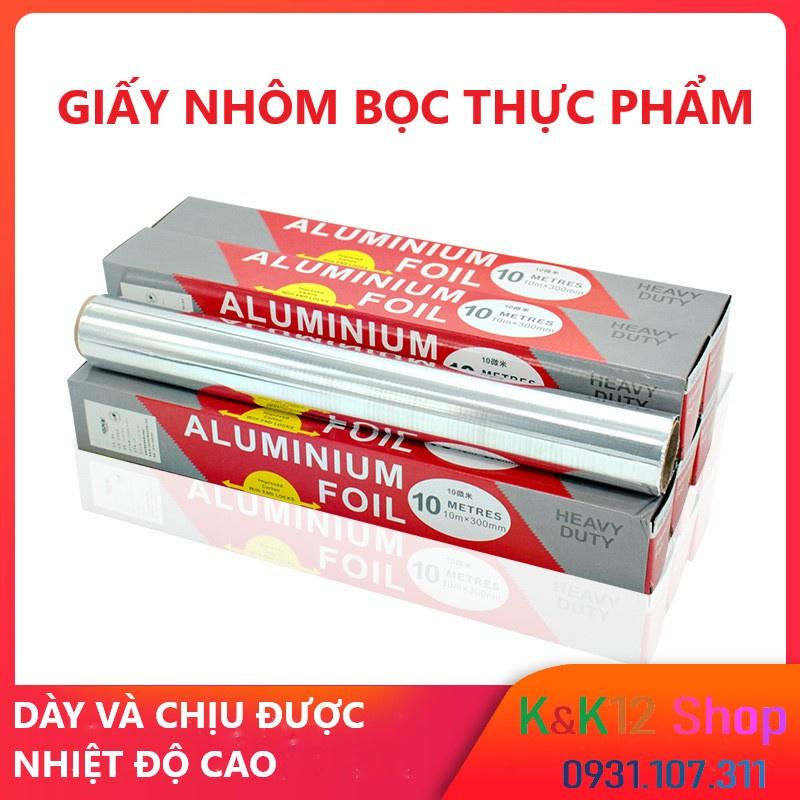 Giấy bạc nướng thịt. Giấy nhôm bọc thực phẩm. Giấy nhôm nhà bếp