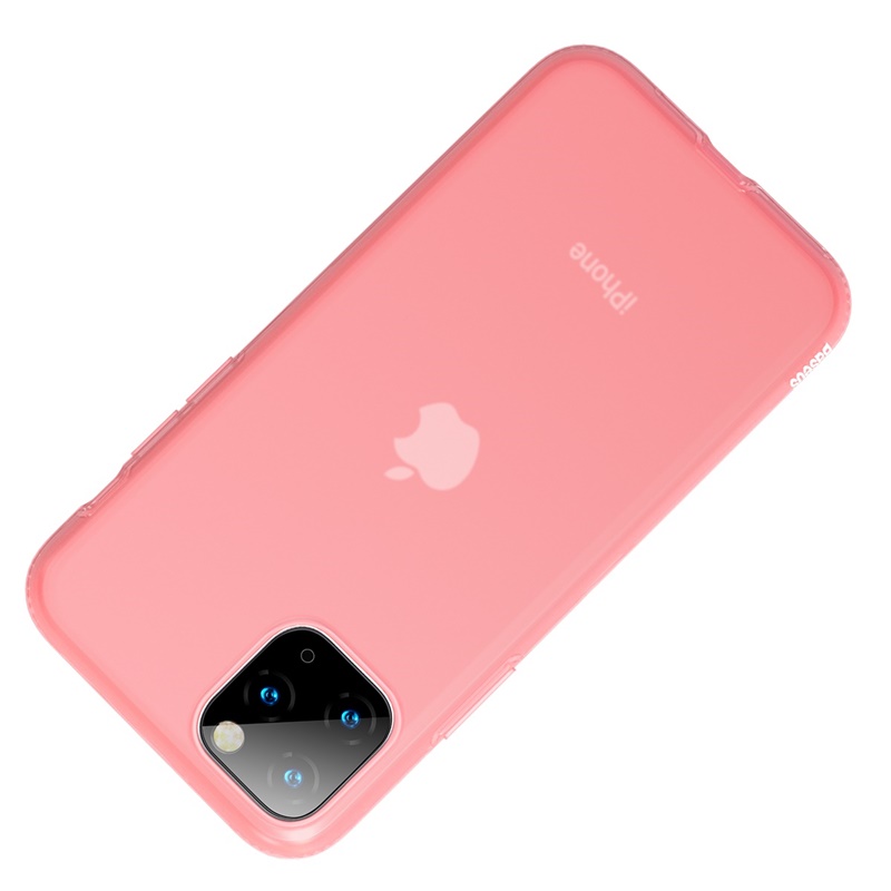 Ốp lưng Baseus Jelly Liquid Silica Gel Protective Case chống va đập, bám bẩn cho iPhone 11/Pro/ Pro Max - Hàng chính hãng