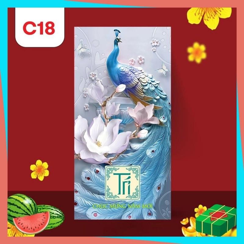 Combo 5 Bao Lì Xì Chúc Tết 2022 Hoạt Hình Màu Đỏ Thần Tài Đẹp Cute Dễ Thương Hình Con Cọp Giá Rẻ Chúc Tết Năm Mới