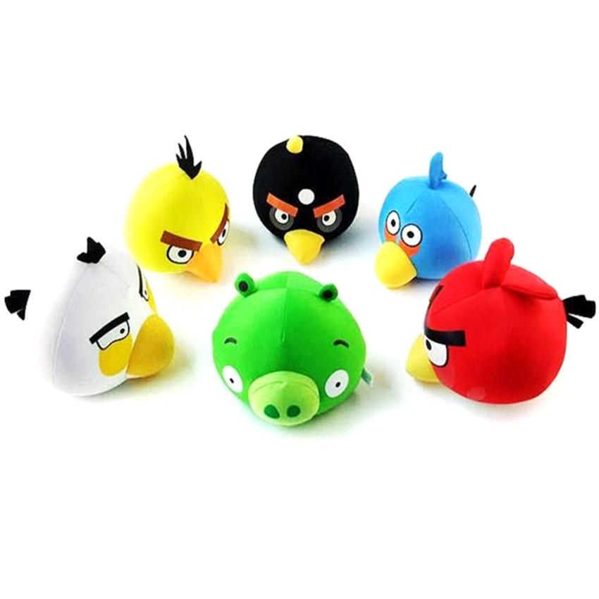 Bộ 4 con thú than hoạt tính khử mùi hôi trên xe hơi,hình Angry birds-màu ngẫu nhiên 206141