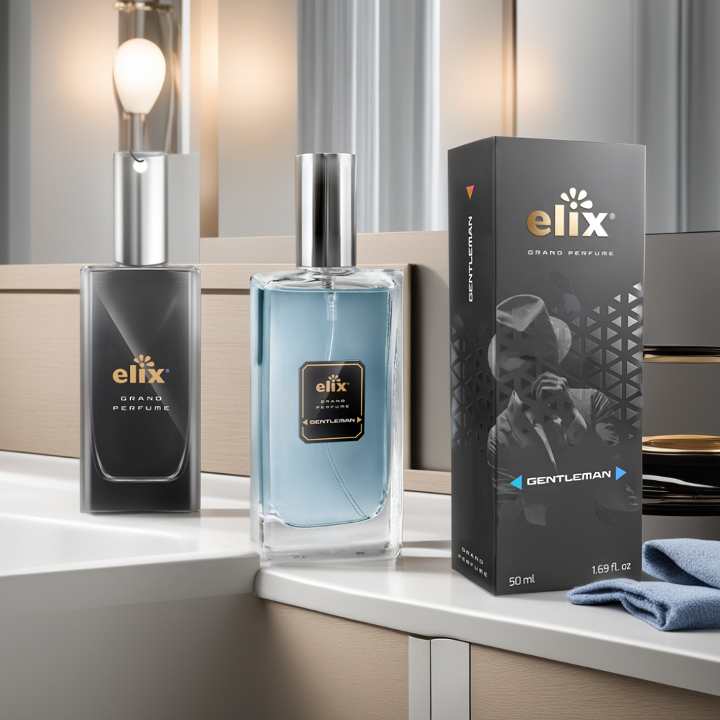 Nước hoa xịt ô tô Grand Perfume Elix 50ml - Hương Gentleman (Sang trọng -Lịch Lãm)