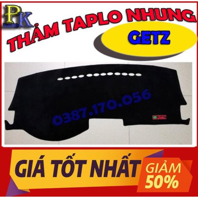 THẢM CHỐNG NÓNG TAPLO NHUNG MỊN 3 LỚP XE HUYNHDAI GETZ - CÁC ĐỜI XE_ NANOPK