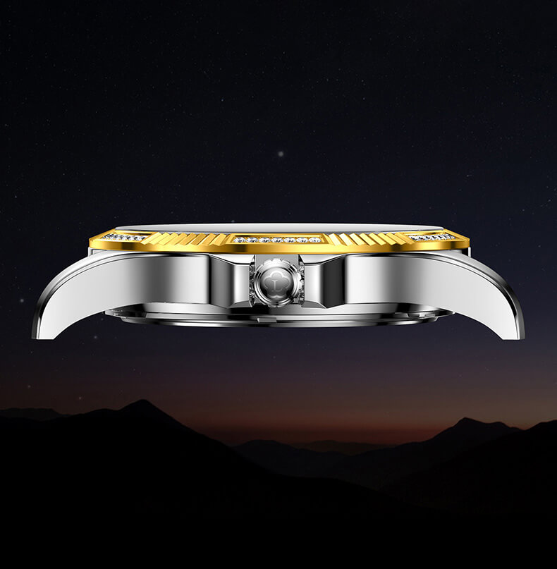 Hình ảnh Đồng hồ nam chính hãng LOBINNI L19006-1 Kính sapphire,chống xước,Chống nước,BH 24 tháng,Máy cơ (Automatic) ,dây da xịn