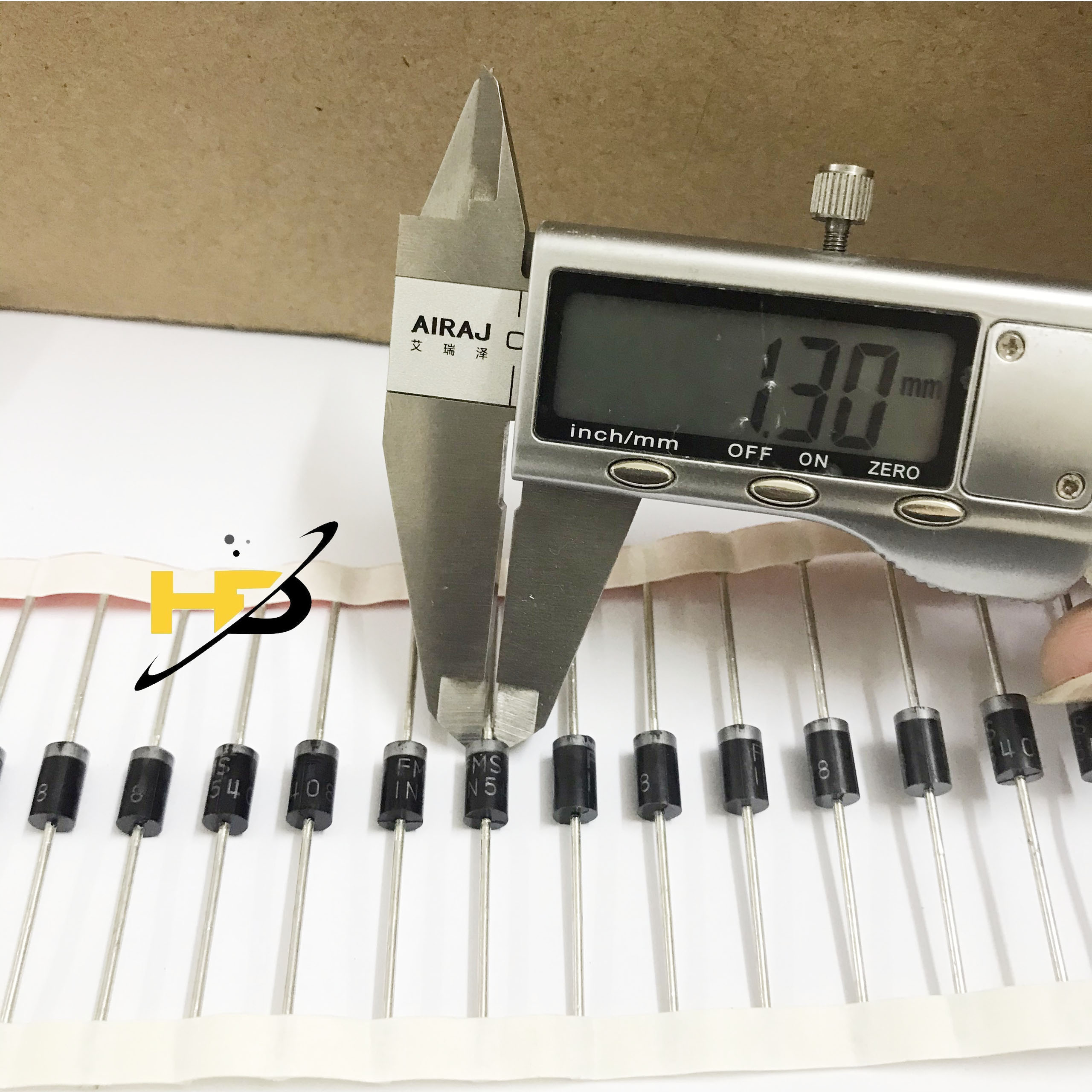 Dây 10 Con Diode Chỉnh Lưu 1N5408 3A 1000V Mới