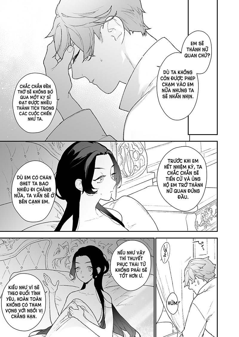 [21+] thánh nữ không thể khước từ tình yêu cháy bỏng của chàng hiệp sĩ trẻ tuổi chapter 3.2 3