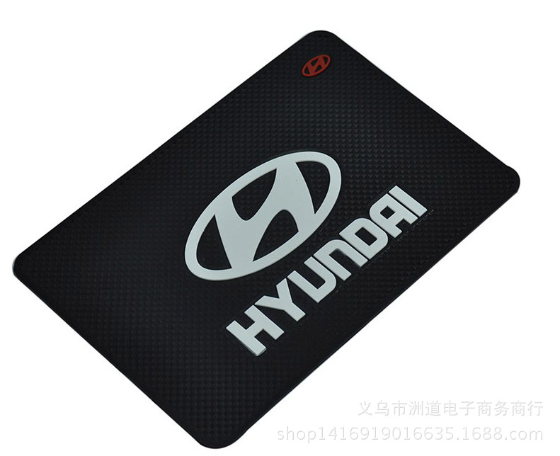 Thảm tấm cao su chống trơn trượt điện thoại,tượng phật,nước hoa đồ dùng trên xe ô tô 20x13cm