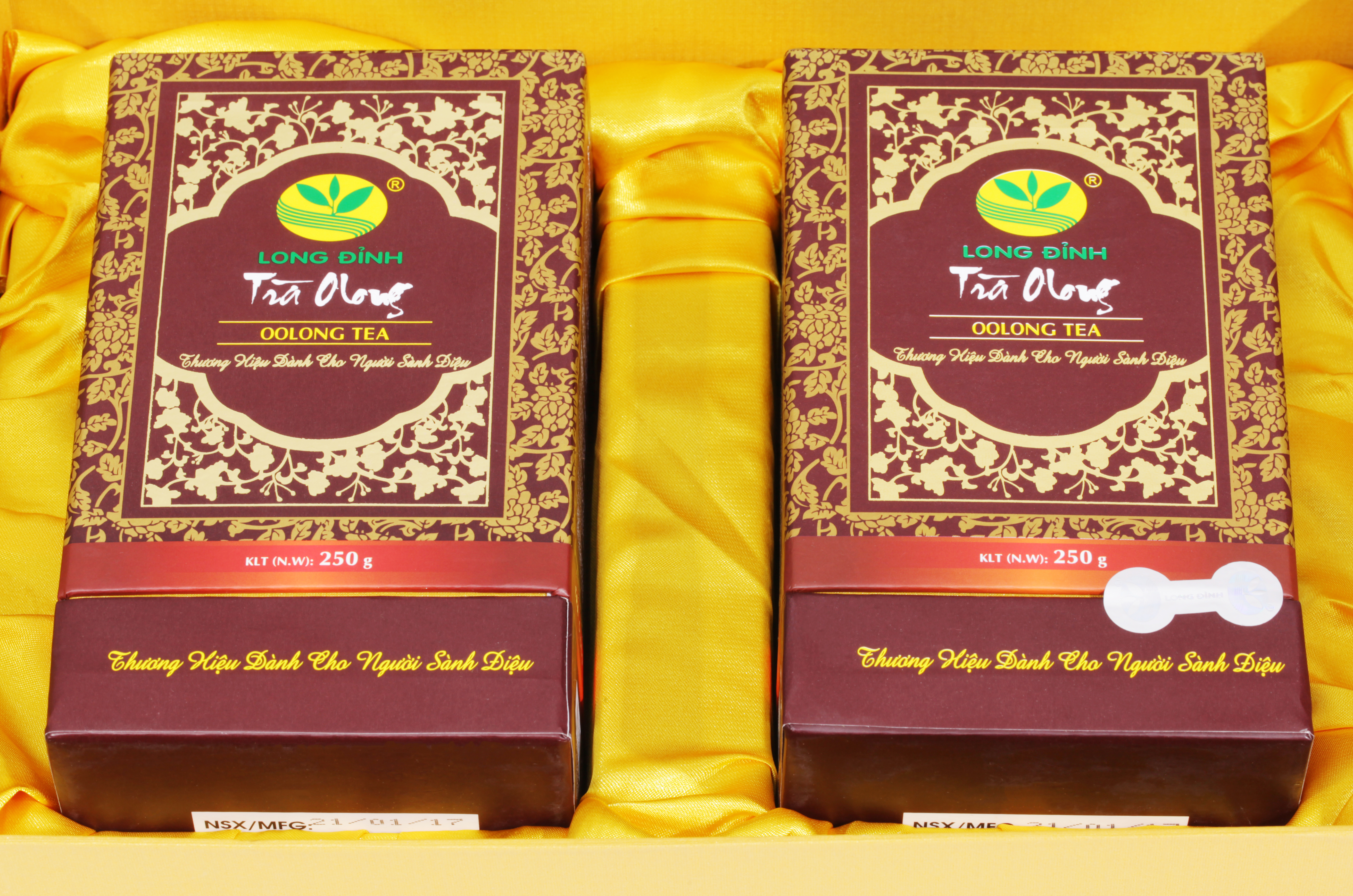 Bộ trà Ô long Lễ nâu Long Đỉnh
