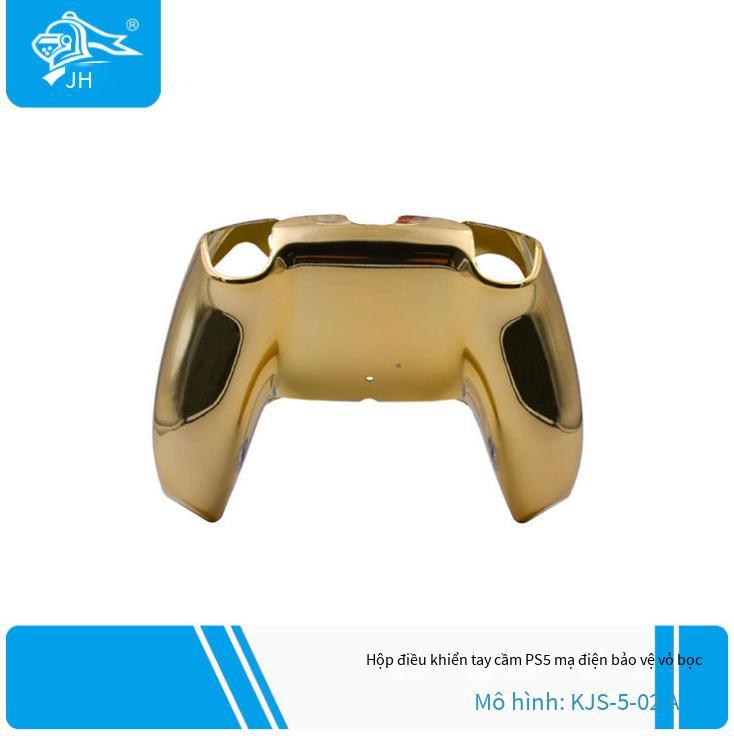Phong cách mới nhất Bộ điều khiển PS5 vỏ bảo vệ mạ điện Bộ điều khiển trò chơi PS5 mạ điện vỏ cứng PS5 tách lớp vỏ bảo vệ mạ điện nhiều màu sắc