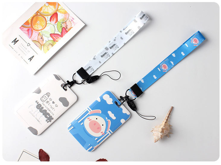 Dây Đeo Thẻ Sinh Viên  , Dây Đeo Thẻ Dọc Cho Học Sinh, Nhân Viên Văn Phòng Kute Lạc Lối - Combo Dây&Thẻ - BEYOU