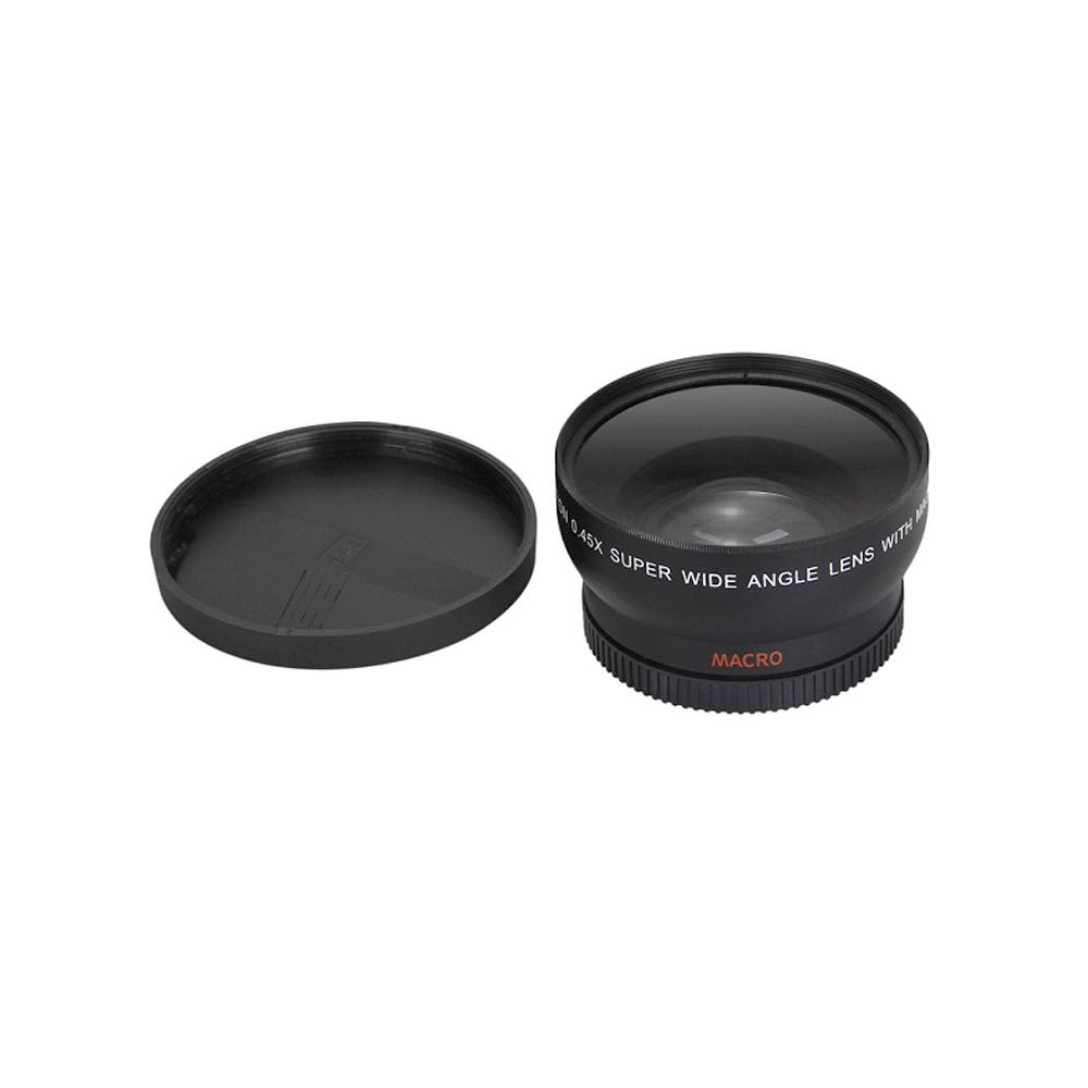 Ống kính góc rộng 58MM 0,45x HD với  macro thay thế cho máy ảnh Canon Nikon Sony Pentax 58MM