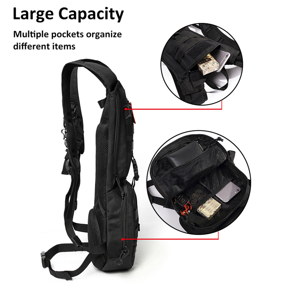 Túi Molle TPU Không Thấm Nước Để Đi Xe Đạp Đi Bộ Đường Dài Leo Núi