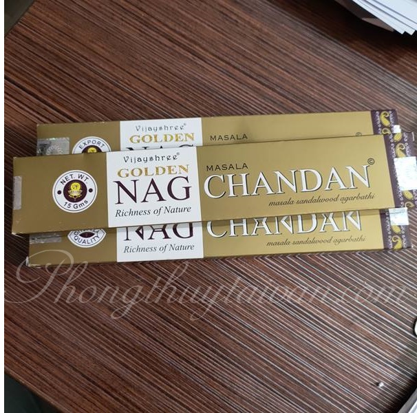 Nhang ẤN ĐỘ cao cấp NAGCHANDAN (mùi thơm sang trọng)