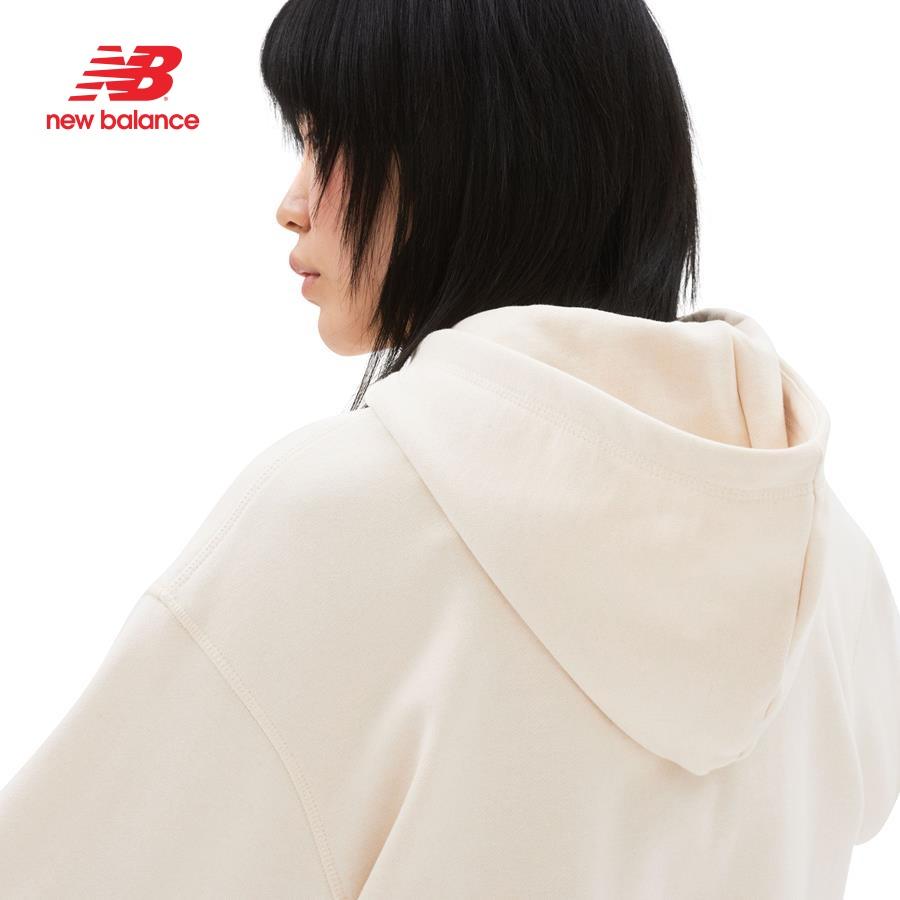 Áo khoác hoodie thời trang nữ New Balance APP LIFESTYLE HOODIES W GREIGE - AWT23554GIE (form châu á