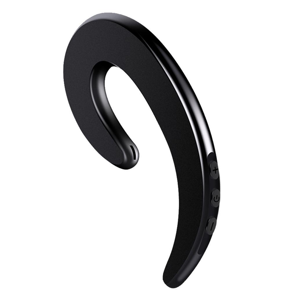 2X   Headphones Wireless Earphone Headset Mic Black