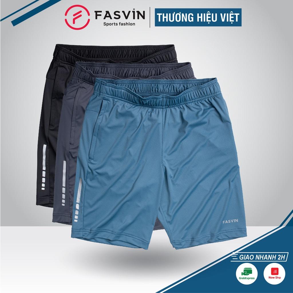 Quần Đùi Nam Thun Lạnh Cao Cấp FASVIN HL22497.HN Hàng Nhà Máy Chất Lượng Đặc Biệt