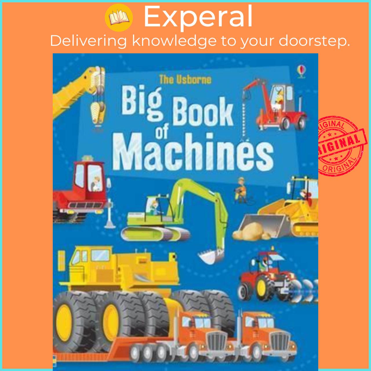 Sách - Big Book of Machines by Minna Lacey