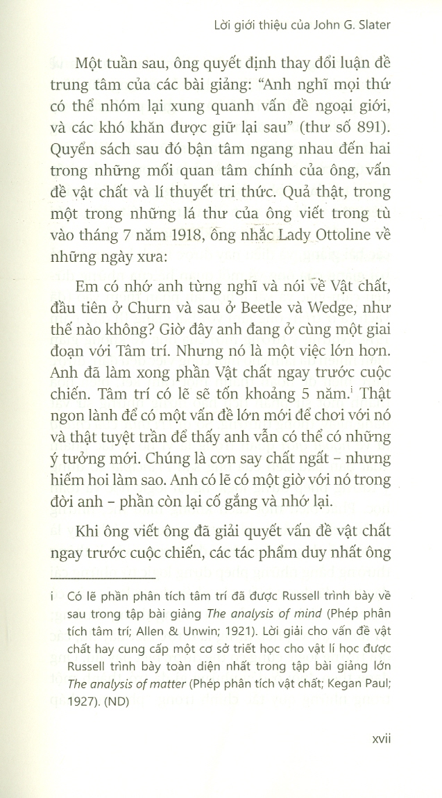 Sách IRED Books - Tri Thức Của Chúng Ta Về Ngoại Giới