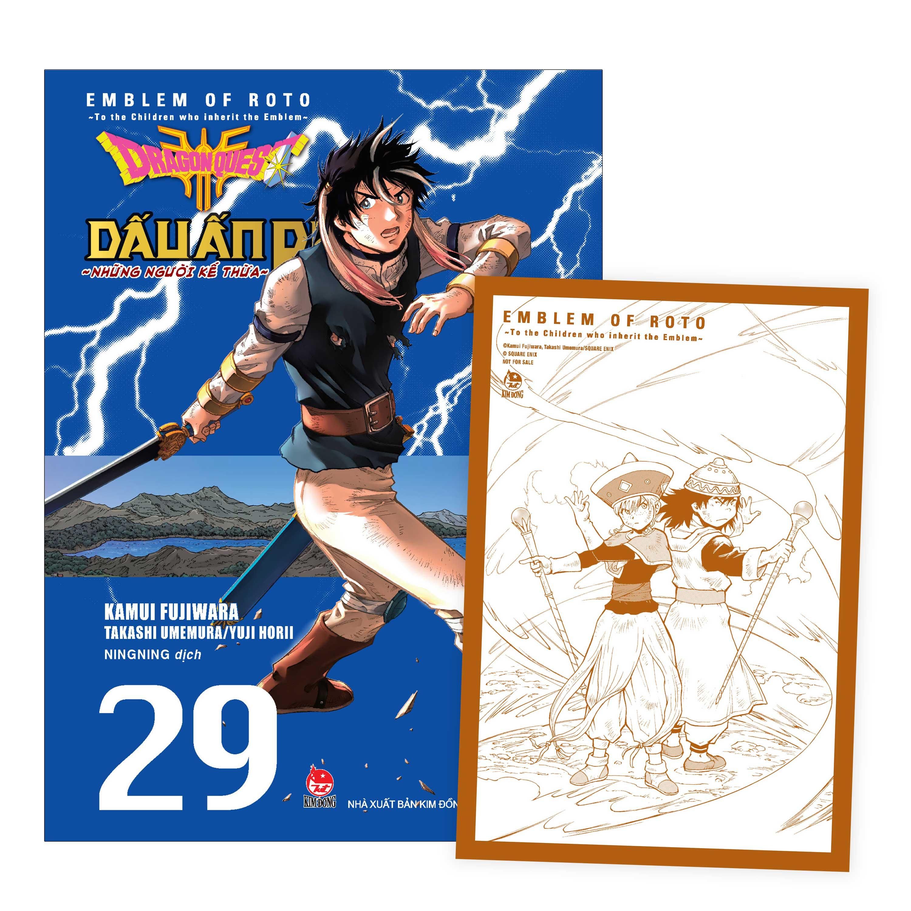 Dragon Quest - Dấu Ấn Roto - Những Người Kế Thừa - Tập 29 - Tặng Kèm Postcard