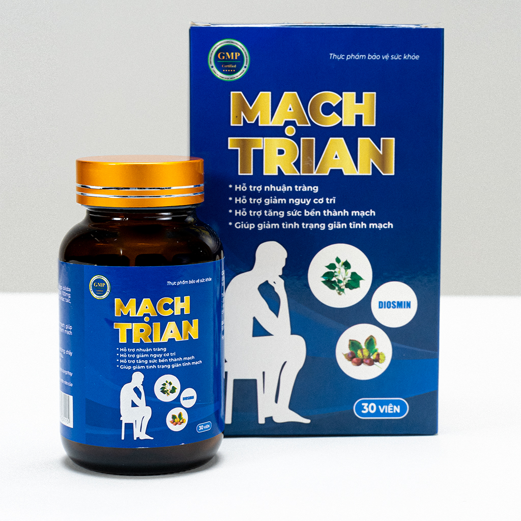 MẠCH TRIAN Hỗ trợ nhuận tràng và tăng sức bền thành mạch