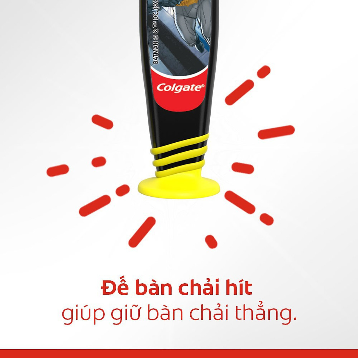 [HB Gift] Bàn chải đánh răng Colgate họa tiết Batman dành cho trẻ