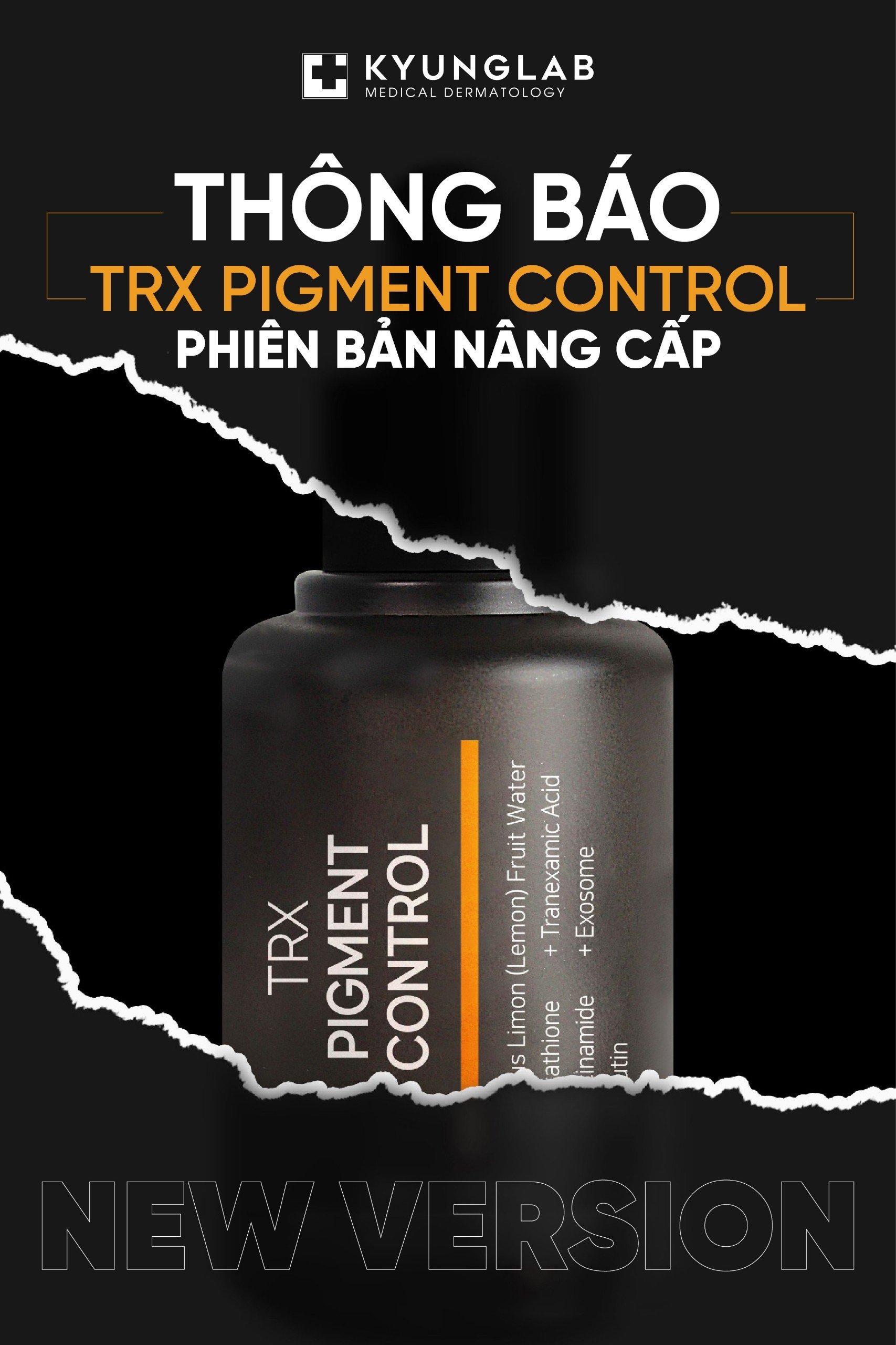 Serum hỗ trợ giảm thâm nám làm trắng da KYUNG LAB PURE TRX PIGMENT CONTROL 50ml