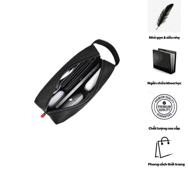 Túi Đựng Phụ Kiện Du Lịch WiWU Essen Travel Pouch Gọn Nhẹ - Tiện Nghi - Sành Điệu