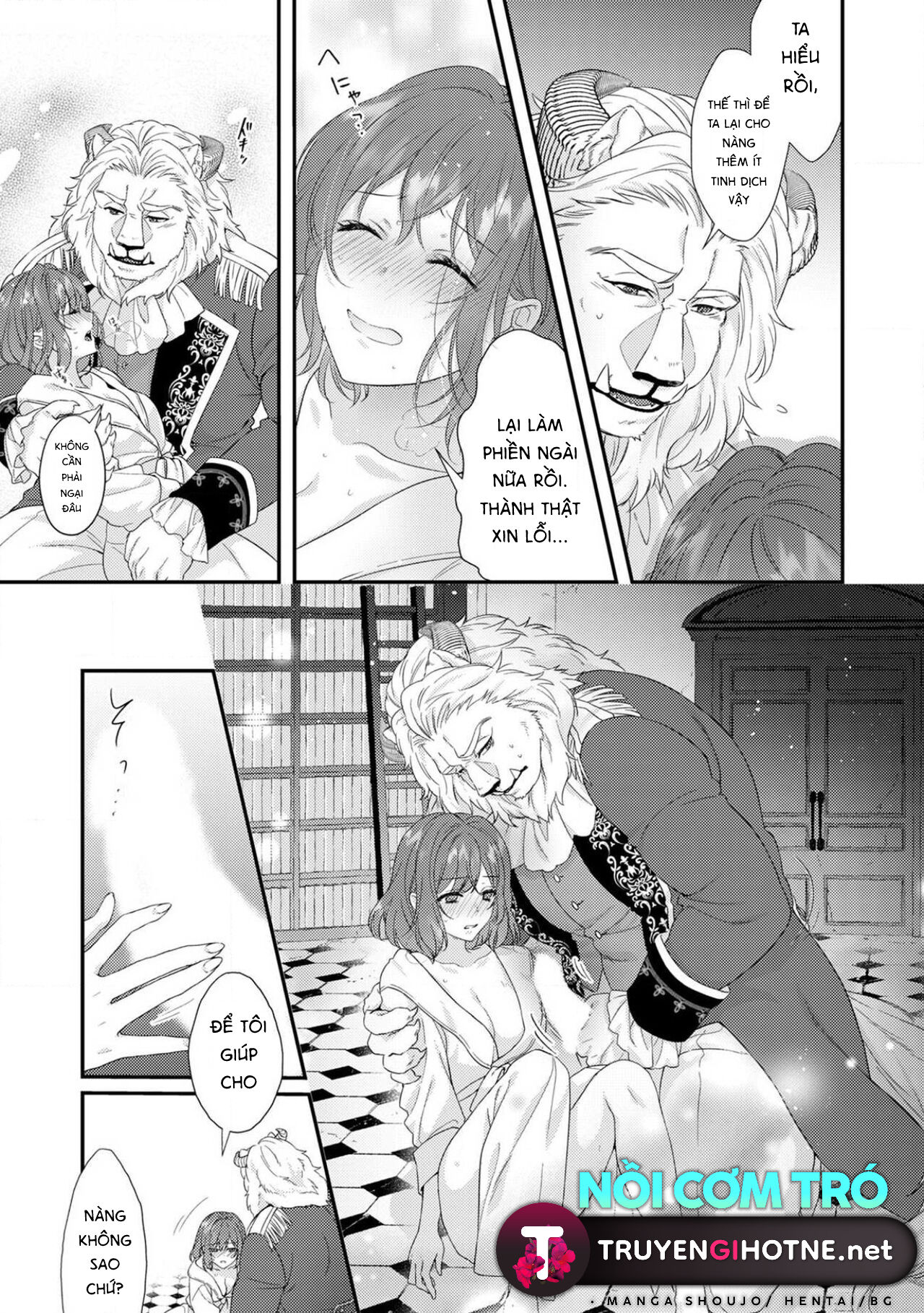 cô gái trinh trắng và quái thú chapter 3.2 2