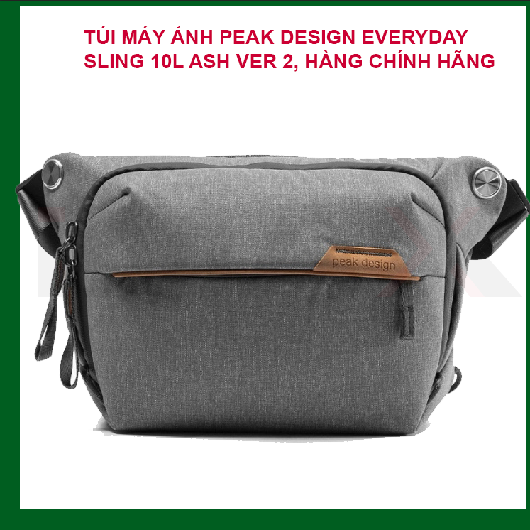 TÚI MÁY ẢNH PEAK DESIGN EVERYDAY SLING 10L ASH VER 2 - HÀNG CHÍNH HÃNG