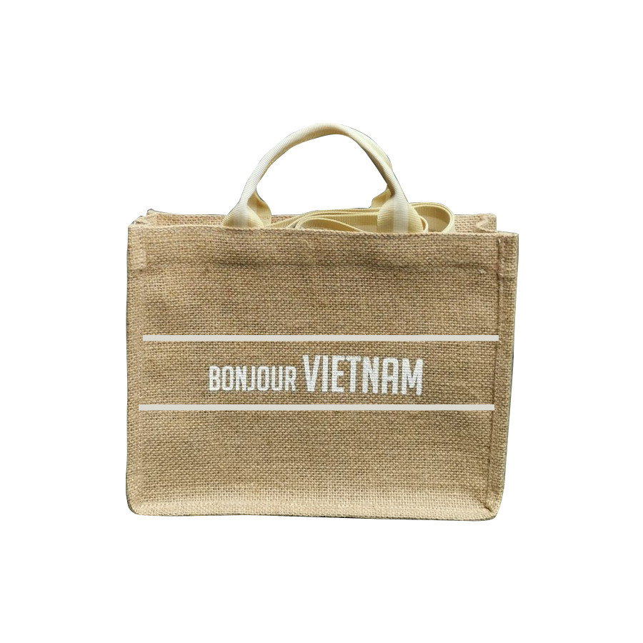 Túi vải đay Bonjour Vietnam