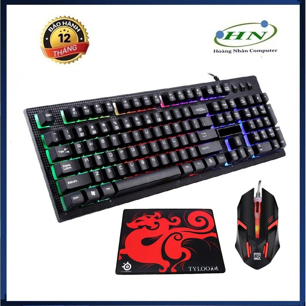 BỘ BÀN PHÍM GAME G20 + CHUỘT R8 1602 Hàng chính hãng