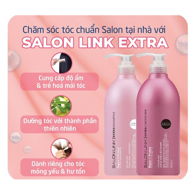 Dầu xả siêu dưỡng, phục hồi salon link 1000ml/chai