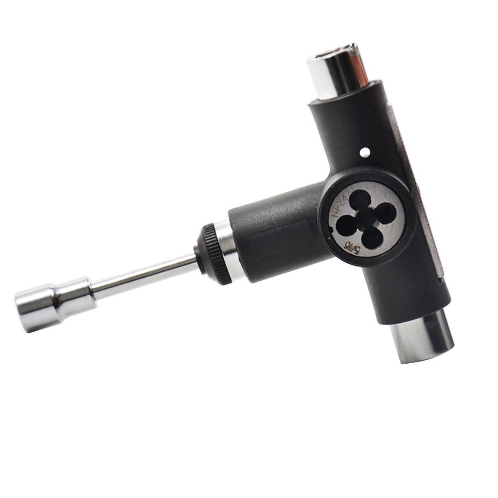 Skateboard Spanner T Wrench Change Skate Wheels Hexagon Roller Skate Tool