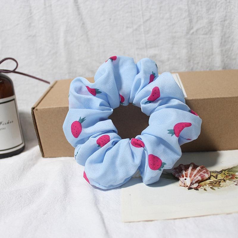 DÂY BUỘC TÓC/ CỘT TÓC SCRUNCHIES 10 cm, HÌNH TRÁI CÂY, ĐÁNG YÊU,NGỌT NGÀO, TIỆN DỤNG, CT.M10