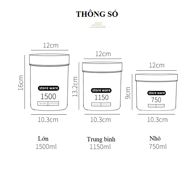 Hộp Đựng Thực Phẩm Cao Cấp SPEVI Nhật Bản - Có Thể Đựng Thức Ăn Hoặc Đựng Sữa Cho Em Bé, Dùng Được Với Lò Vi Sóng (Combo 3 Hộp) - Hàng Chính Hãng