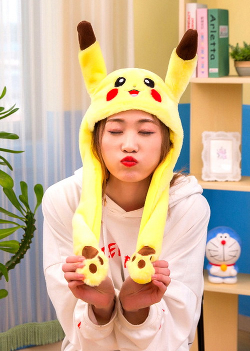 Mũ nón Pikachu giật theo nhạc