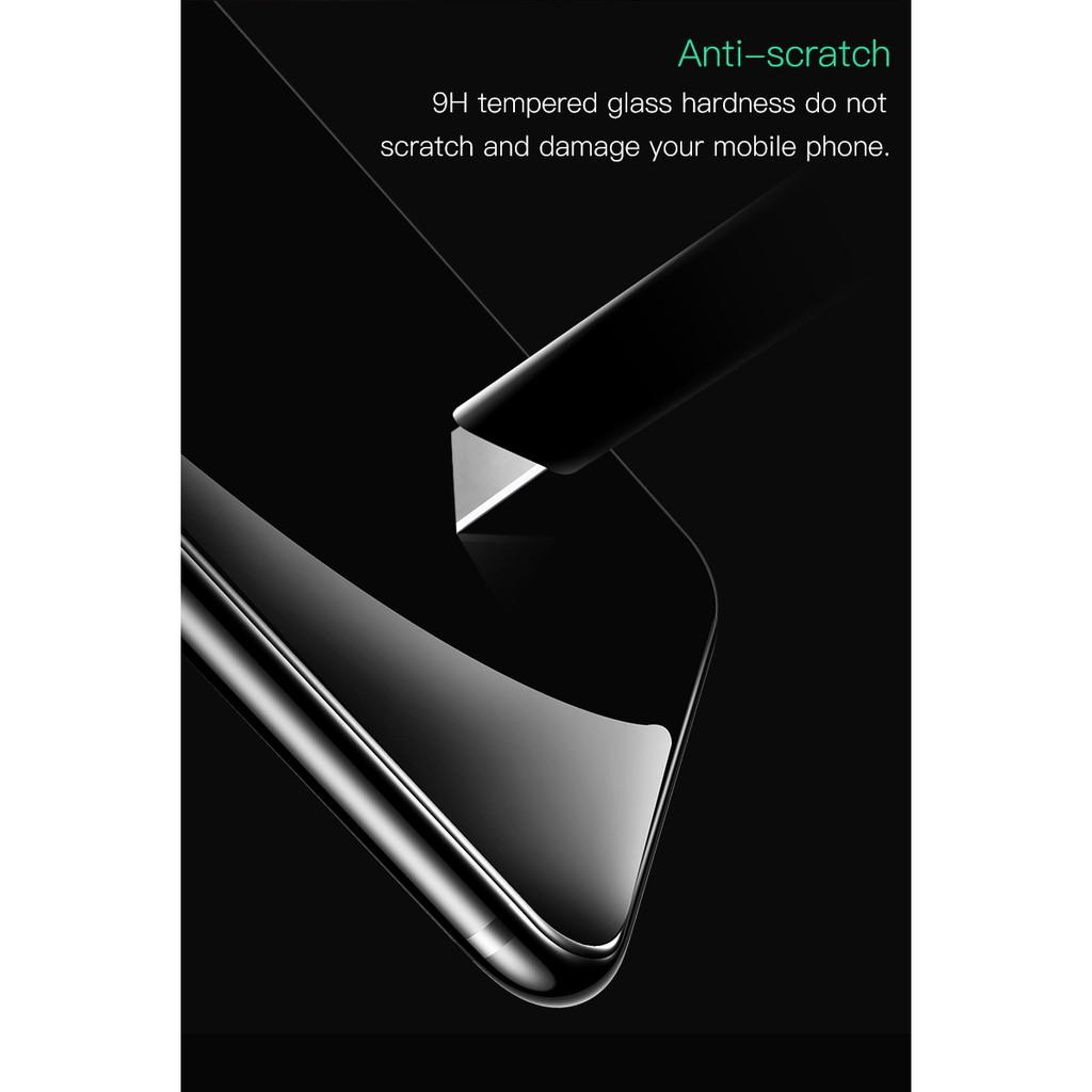 Kính cường lực mặt sau chống vân tay dành cho iphone 7/8 plus, 3D ARC, hàng chính hãng Baseus