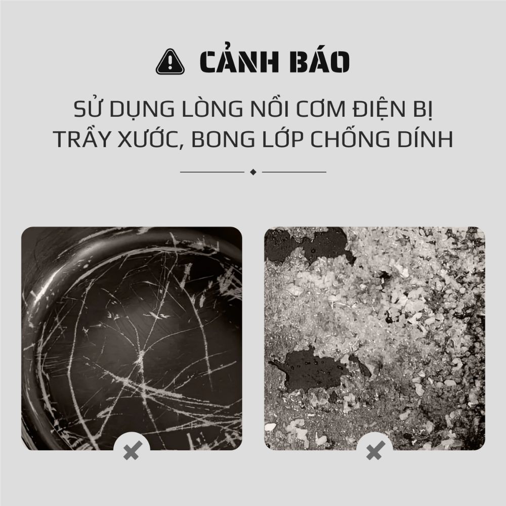 Nồi Cơm Điện Lòng Sứ 1.8Lít Mishio MK402 Không Bong Tróc Men Chống Dính Tự Nhiên - hàng chính hãng