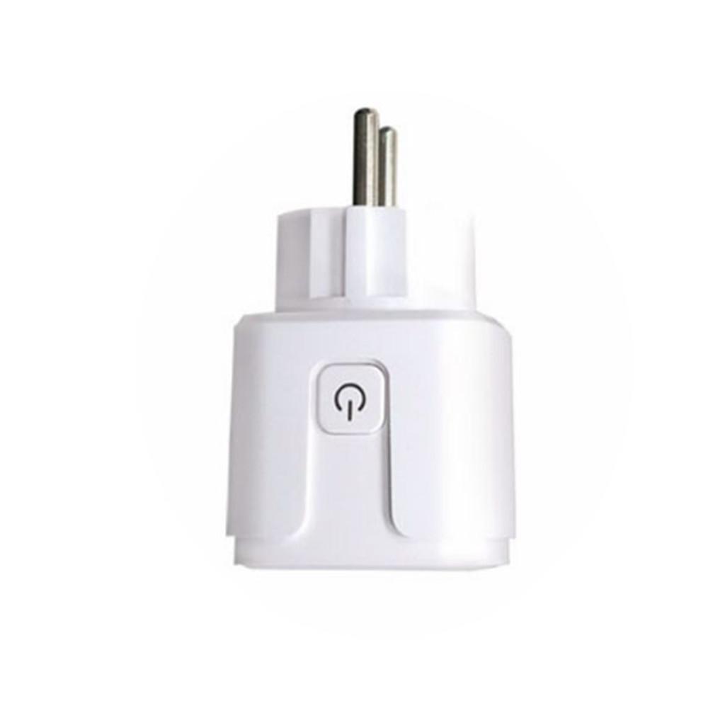 Wireless WIFI Smart EU Plug Switch Remote Control Timing Socket Outlet White