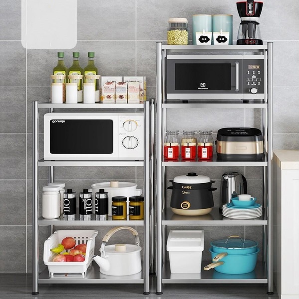 KỆ INOX Nhà Bếp Để Đồ Đa Năng 5 Tầng Thông Minh