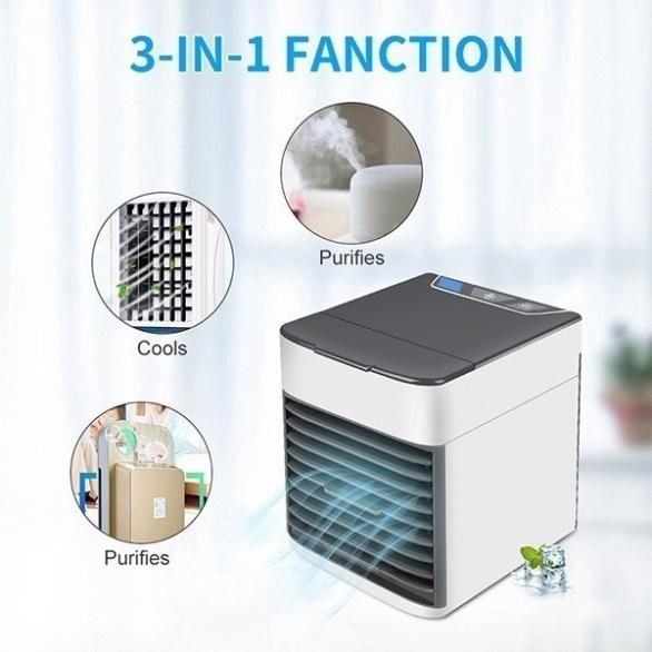 Quạt Điều Hòa Mini Để Bàn, Hơi Nước Siêu Mát - Hàng Tốt