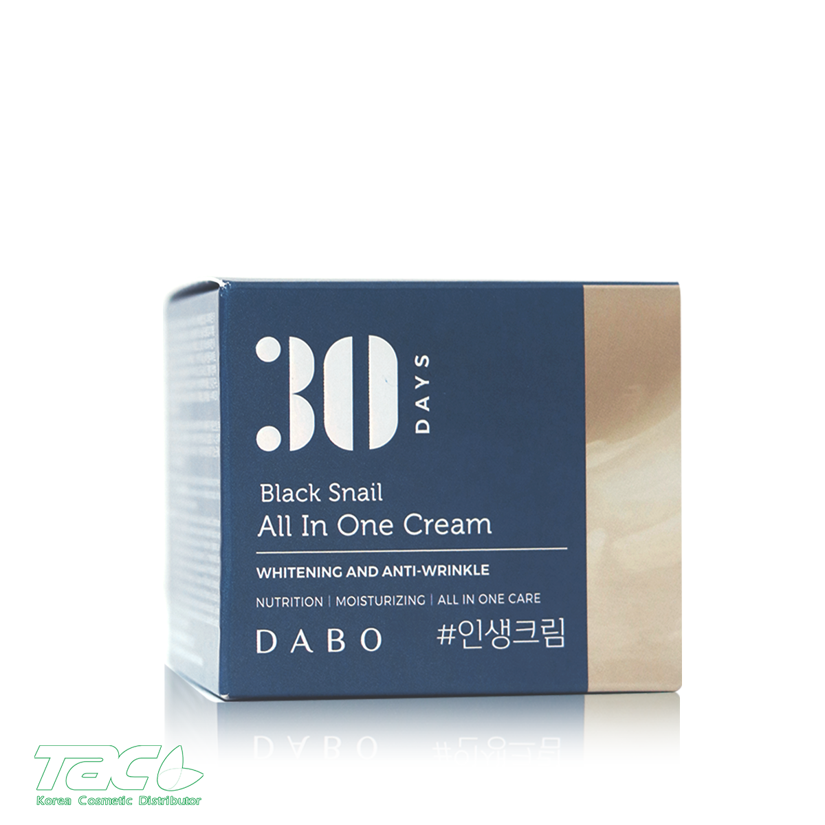 DABO Kem dưỡng da Ốc sên đen   - DABO Black Snail All In One Cream 100ml Hỗ trợ dưỡng ẩm sâu, làm sáng da, ngăn ngừa lão hóa, làm giảm nếp nhăn, tăng đàn hồi cho da
