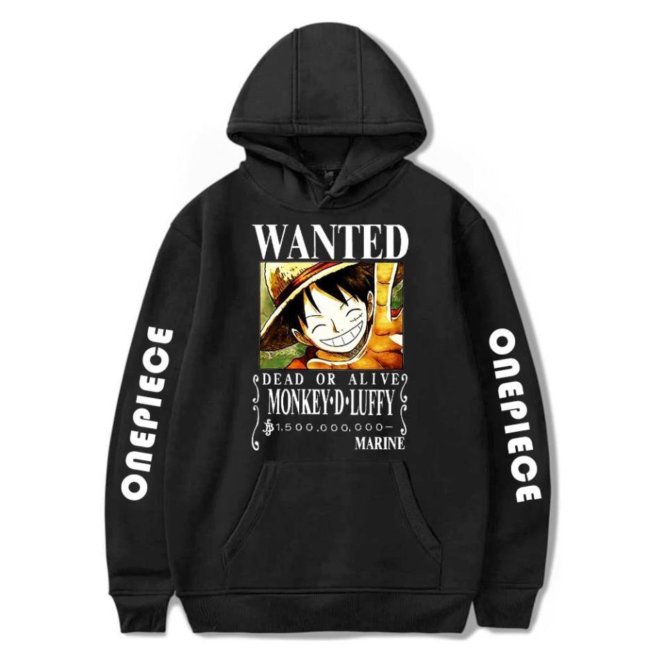 MẪU MỚI BST Áo Hoodie in hình One Piece Luffy siêu ngầu /uy tín chất lượng