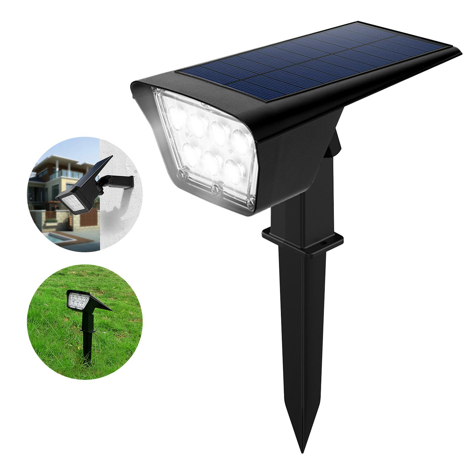 Cặp Đèn led chiếu sáng sân vườn sử dụng năng lượng mặt trời Không thấm nước