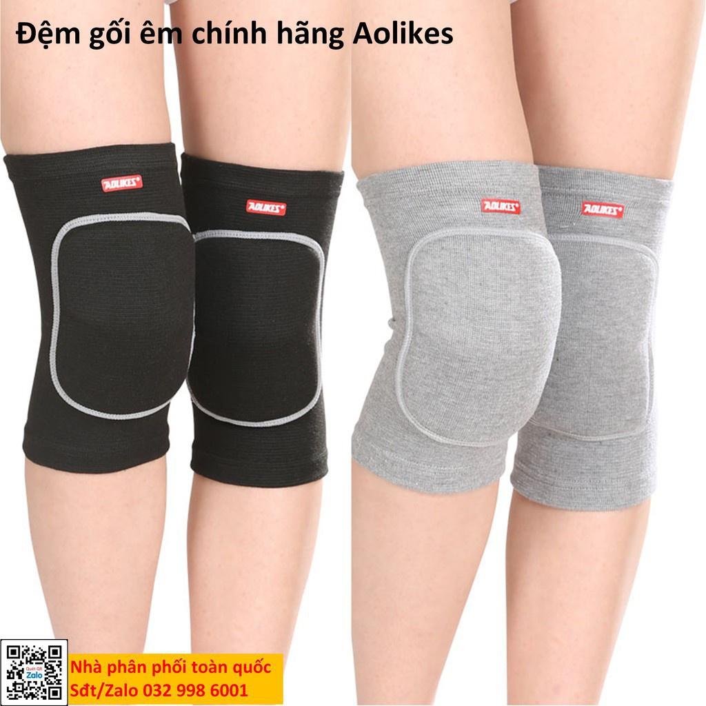 Bó gối thể thao chính hãng Aolikes 0210 có đệm siêu êm nam nữ , người lớn , trẻ em (1 đôi)