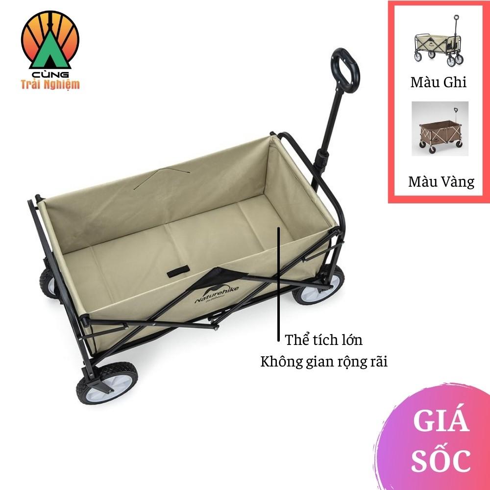 Xe Đẩy Di Động Naturehike NH19PJ001 Đựng Đồ Du Lịch, Dã Ngoại