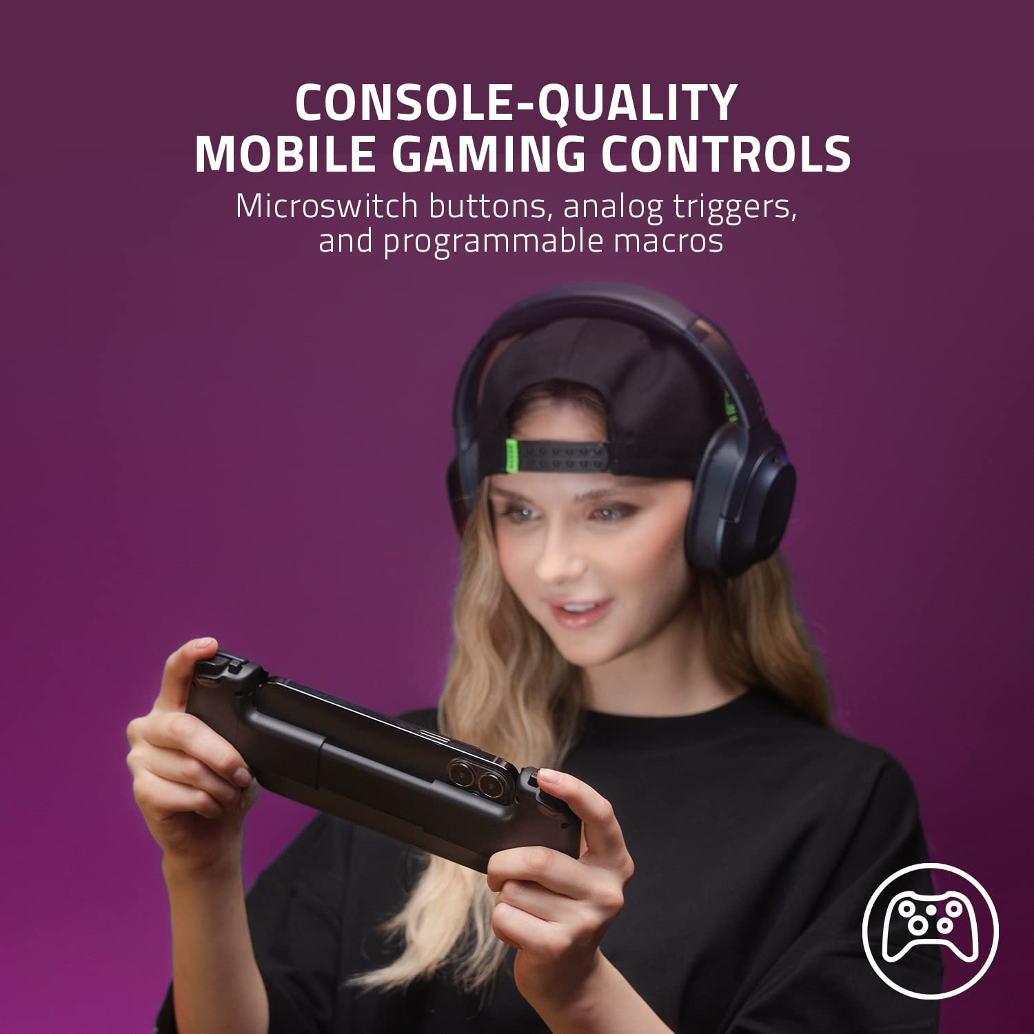 [Mới, hàng chính hãng] Tay cầm điện thoại Razer Kishi V2-Gaming Controller for iPhone