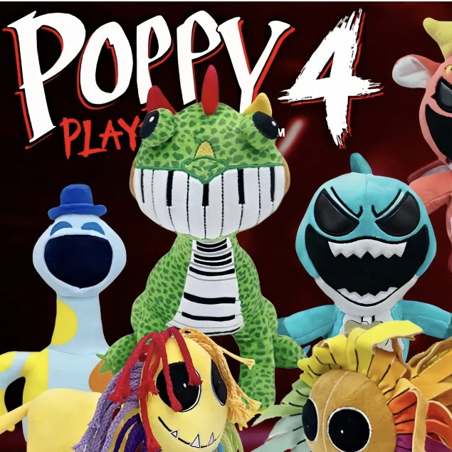 Gấu bông poppy playtime 4 doey ship HOẢ TỐC HCM pianosaurus đồ chơi 3d poe