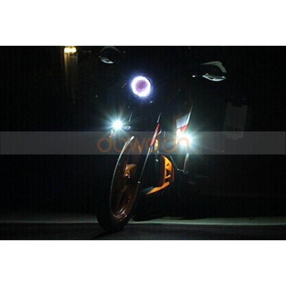 Đèn trợ sáng U1 gương cầu gắn xe máy
