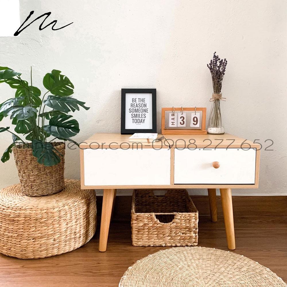 Bàn Trang Điểm Ngồi Bệt Mini Gỗ- Hàng Xuất Khẩu- Bảo hành 1 Năm 1 Đổi 1 - Hiệu MÌNH DECOR