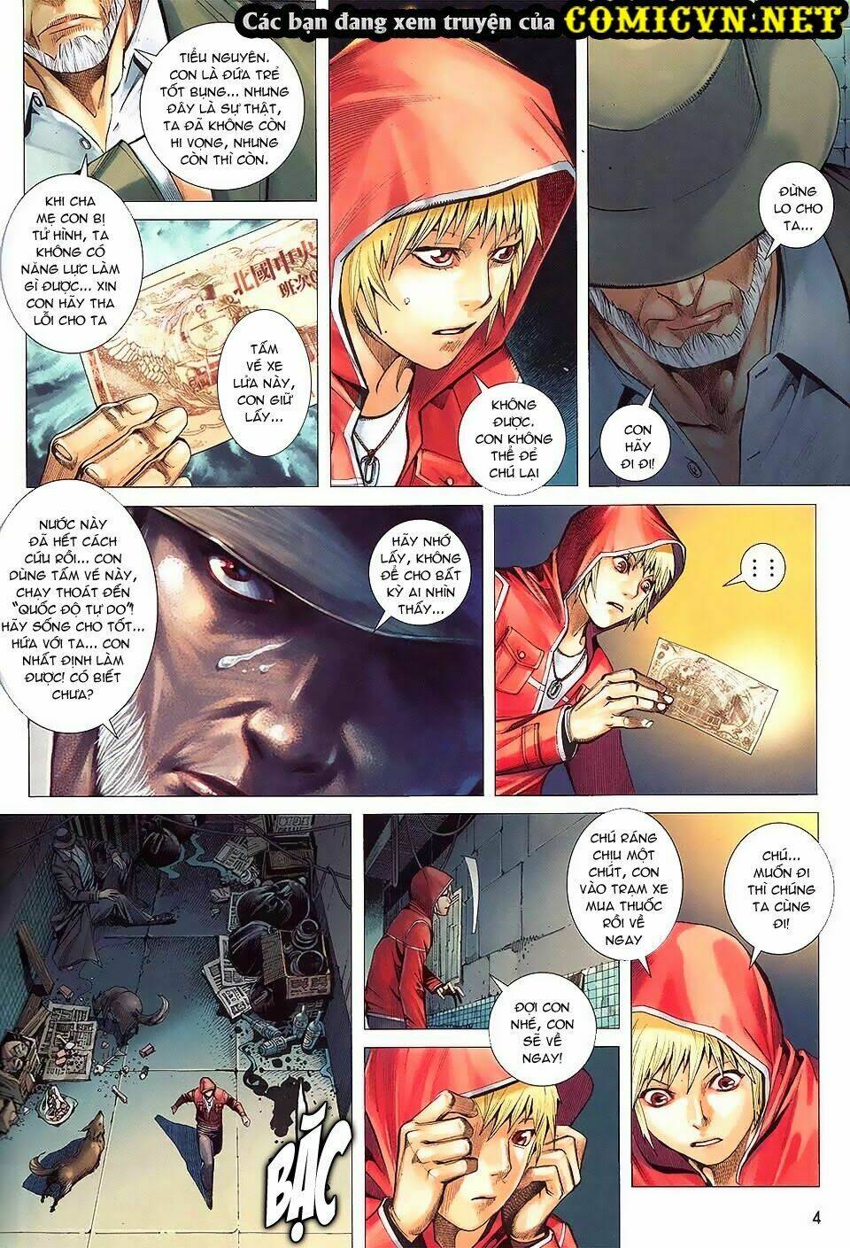 thoát bắc giả chapter 1 4